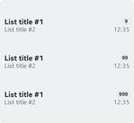 List item (24px)