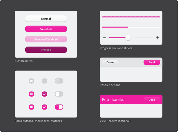 Highlight colour integration
